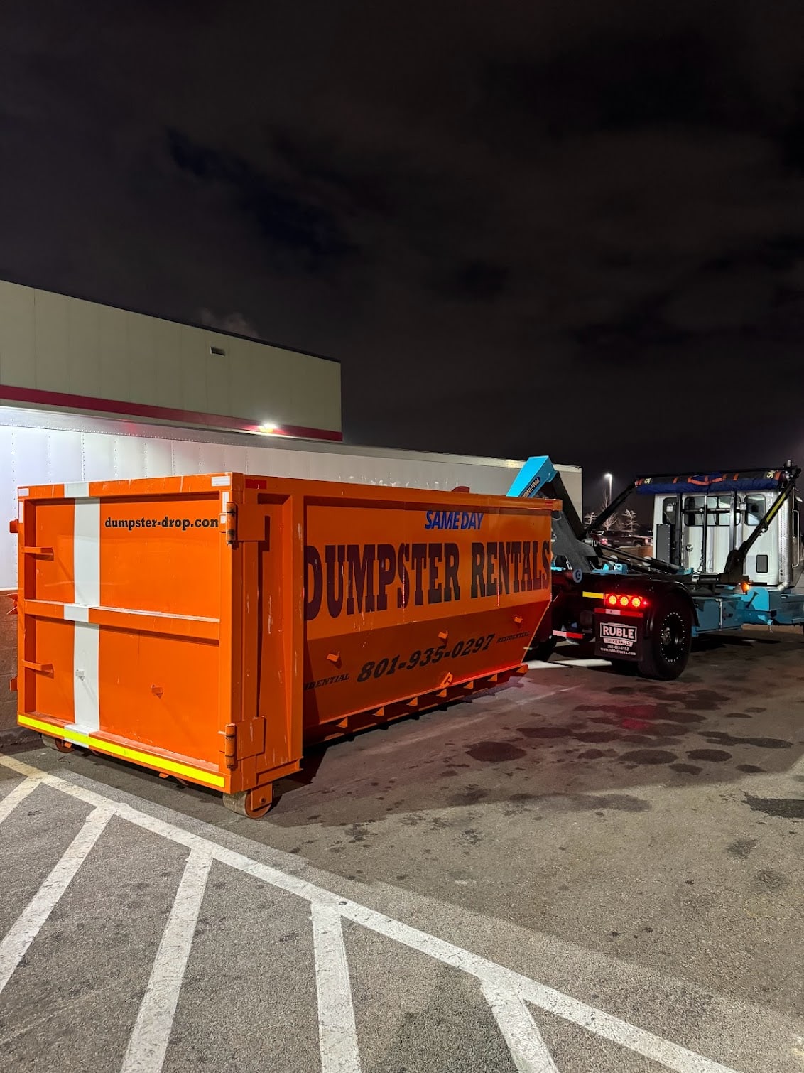 Same Day Dumpster providing emergency dumpster rental at costco